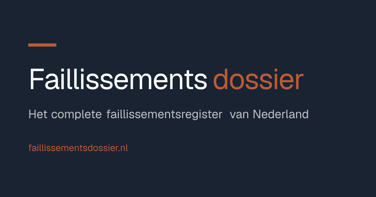 www.faillissementsdossier.nl